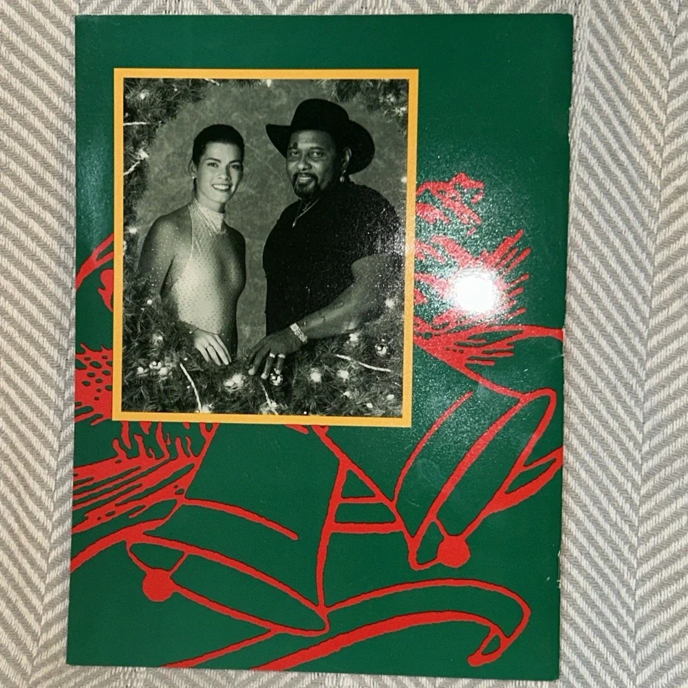 NANCY KERRIGAN & AARON NEVILLE IN CHRISTMAS ON ICE Northwest Airlines Program‎